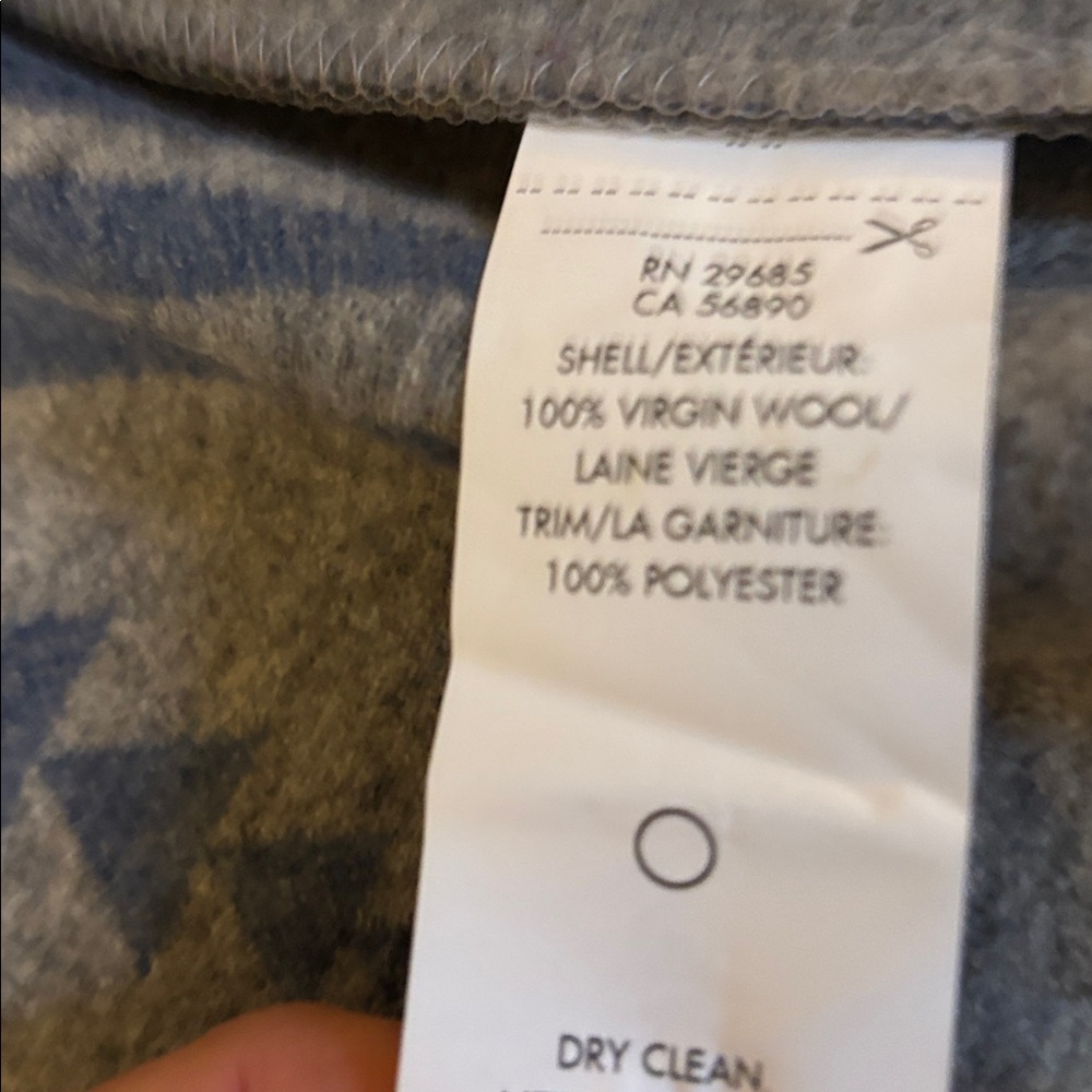 Pendleton Gray Diamond Pattern Vest - image 8